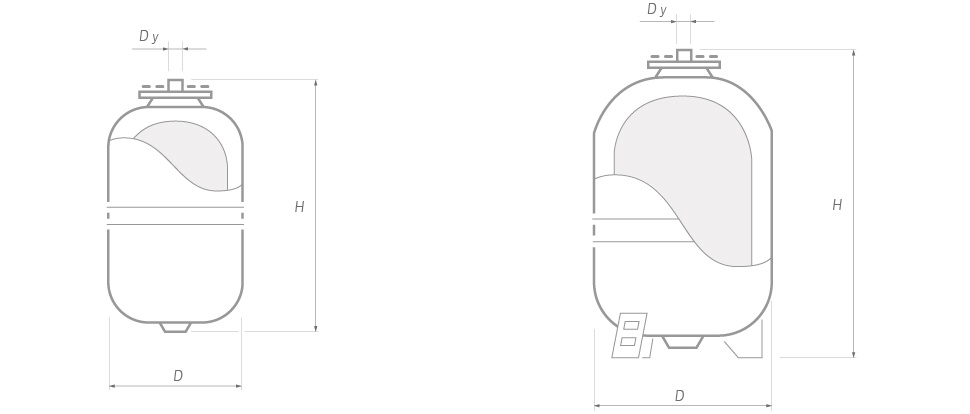 Расширительный бак на 50 литров для электрокотлов