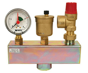 Группа безопасности KSG 30/20M-ISO для электрических котлов