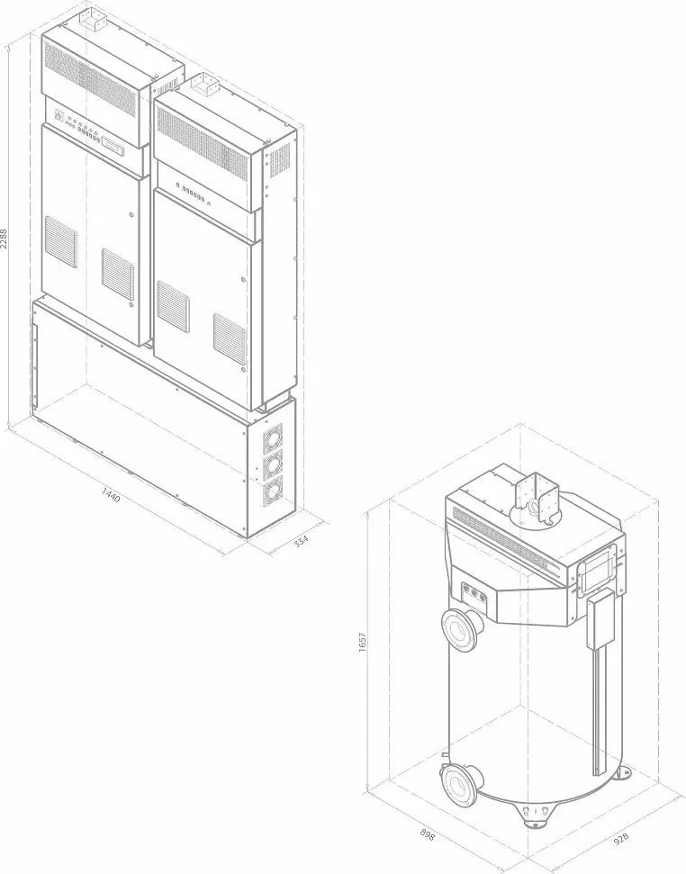 Промышленный электрокотел 550 кВт